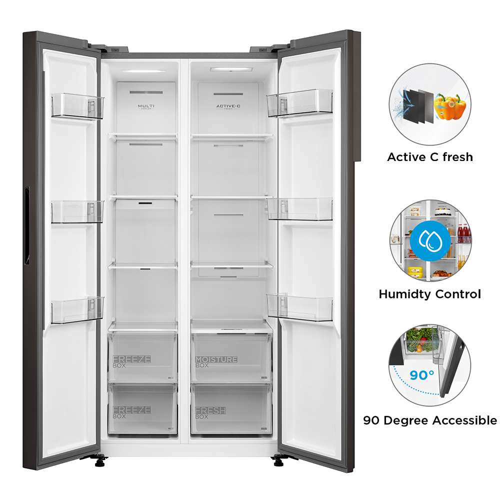 Buy Midea 482 L Side by Side Refrigerator online in India